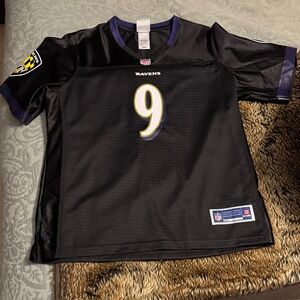 NFL Black and Purple Women's Ravens Jersey